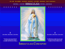 Tablet Screenshot of immaculata.ch