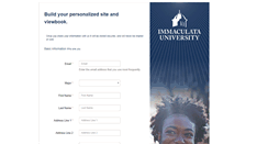 Desktop Screenshot of my.immaculata.edu